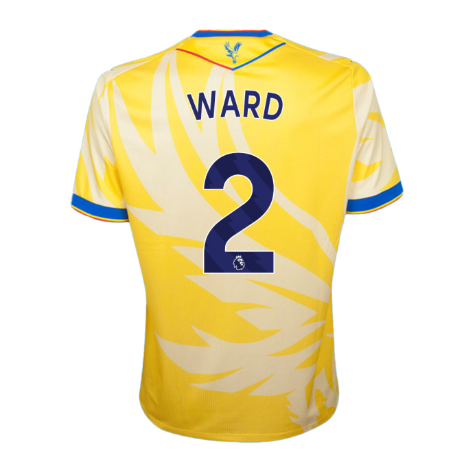 24-25 Eagle Yellow Bodyfit Shirt Collection - Crystal Palace Shirts