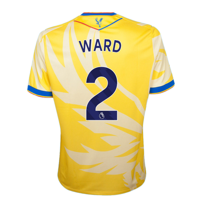 24-25 Eagle Yellow Shirt Collection - Crystal Palace Shirts
