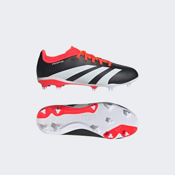 predator 24 league firm ground soccer cleats kids solar red Collection - Crystal Palace Shirts