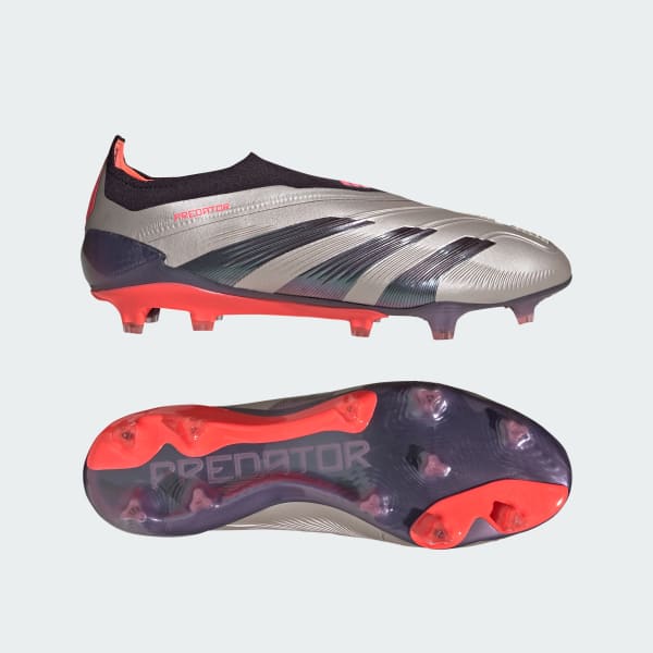 predator elite laceless firm ground cleats platinum metallic Collection - Crystal Palace Shirts