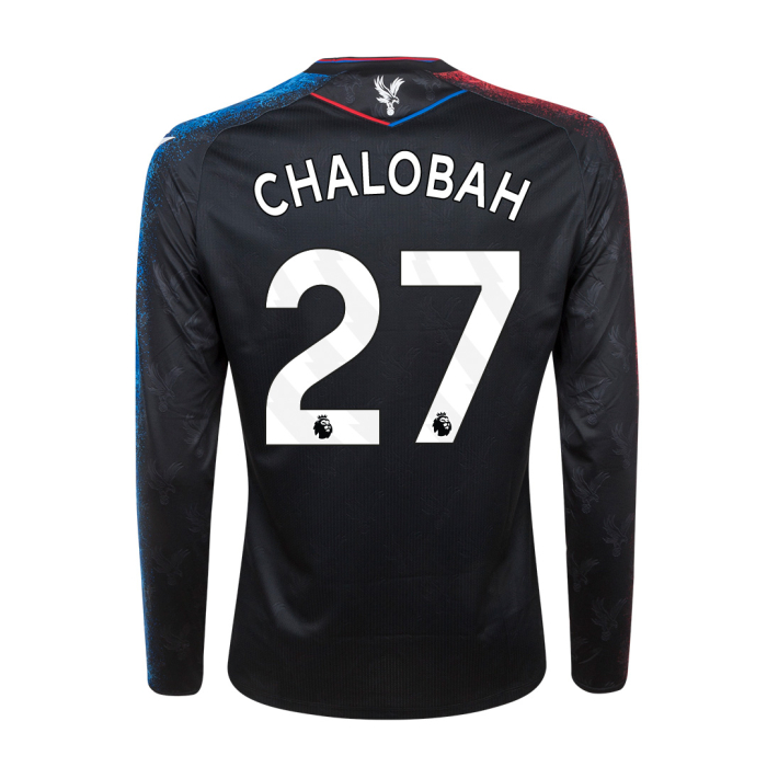 2425 eagle black long sleeved body fit shirt chalobah 27 Collection - Crystal Palace Shirts