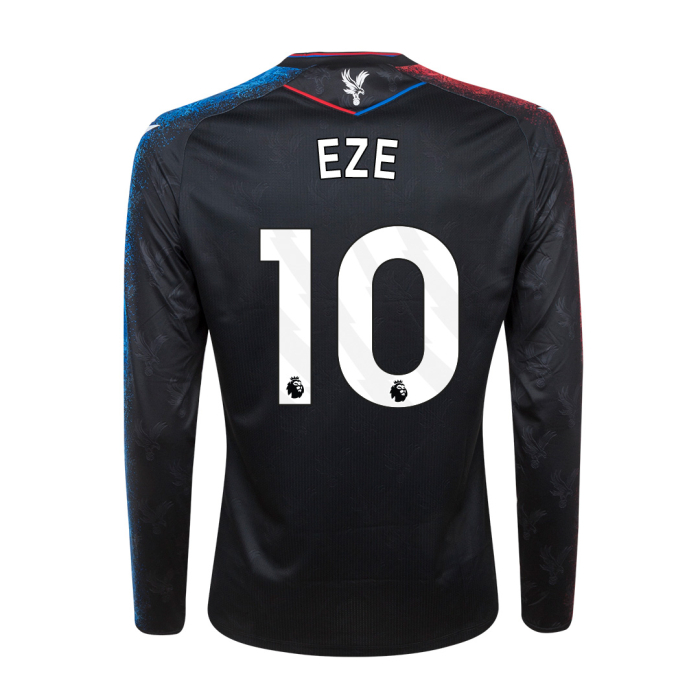 2425 eagle black long sleeved body fit shirt eze 10 Collection - Crystal Palace Shirts