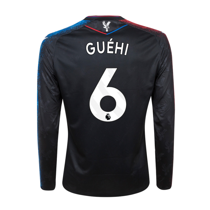 2425 eagle black long sleeved body fit shirt guehi 6 Collection - Crystal Palace Shirts