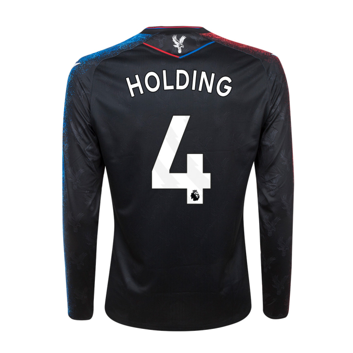2425 eagle black long sleeved body fit shirt holding 4 Collection - Crystal Palace Shirts