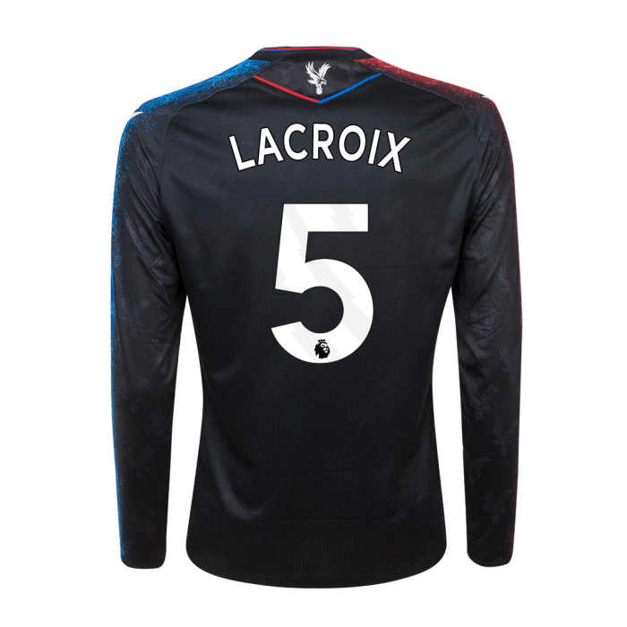 2425 eagle black long sleeved body fit shirt lacroix 5 Collection - Crystal Palace Shirts