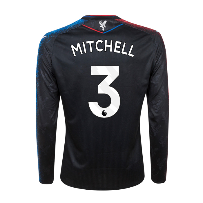 2425 eagle black long sleeved body fit shirt mitchell 3 Collection - Crystal Palace Shirts