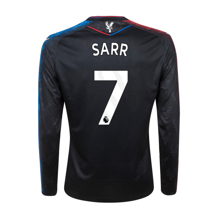 2425 eagle black long sleeved body fit shirt sarr 7 Collection - Crystal Palace Shirts