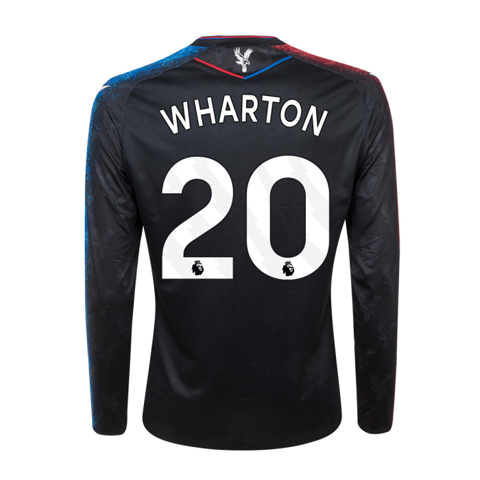 2425 eagle black long sleeved body fit shirt wharton 20 Collection - Crystal Palace Shirts