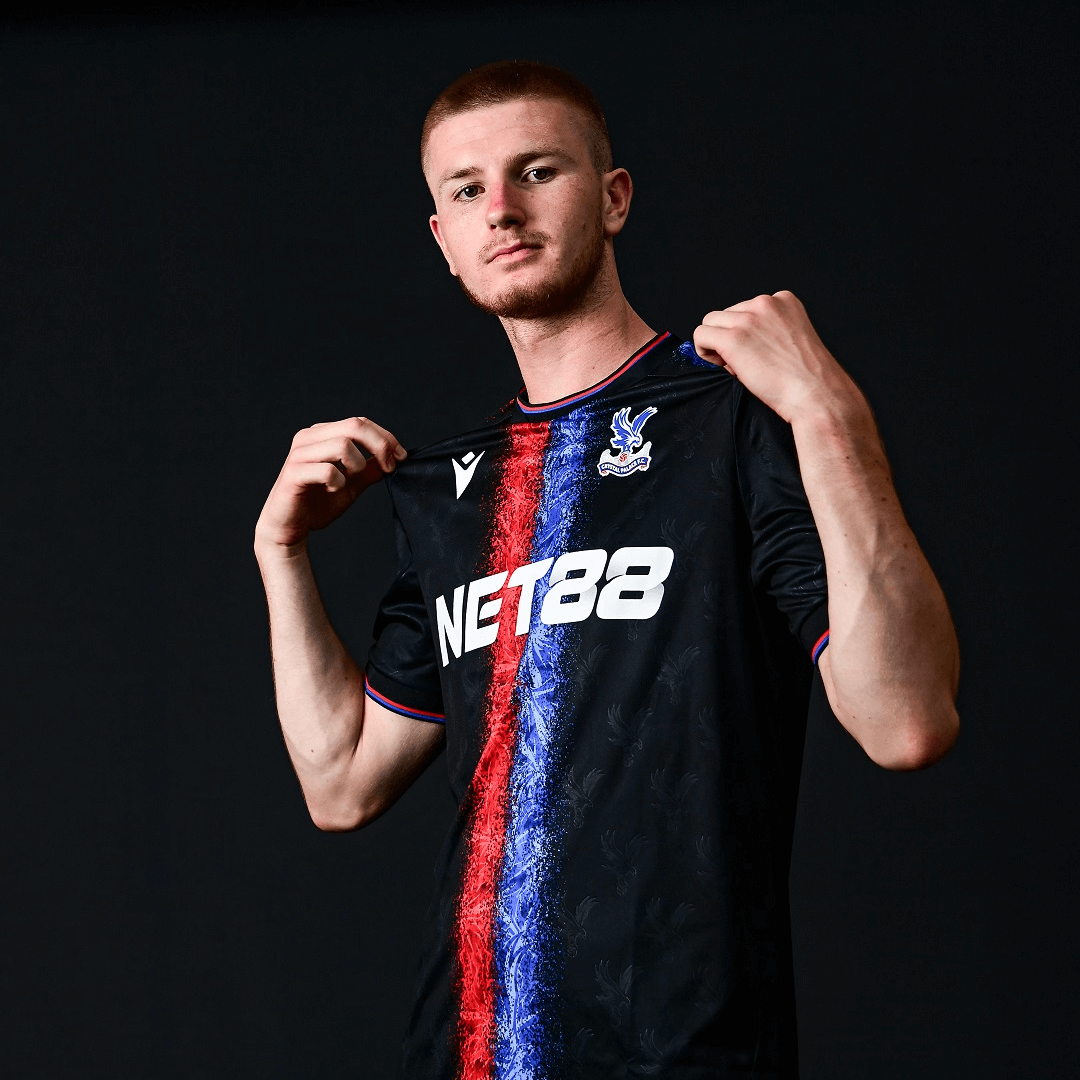 2425 eagle black shirt body fit with custom printing Collection - Crystal Palace Shirts