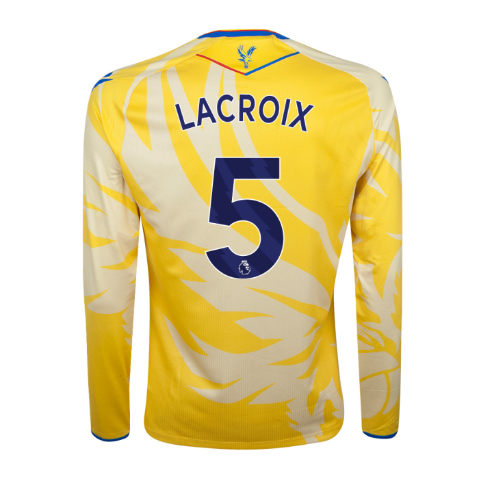 2425 eagle yellow long sleeved body fit shirt lacroix 5 Collection - Crystal Palace Shirts