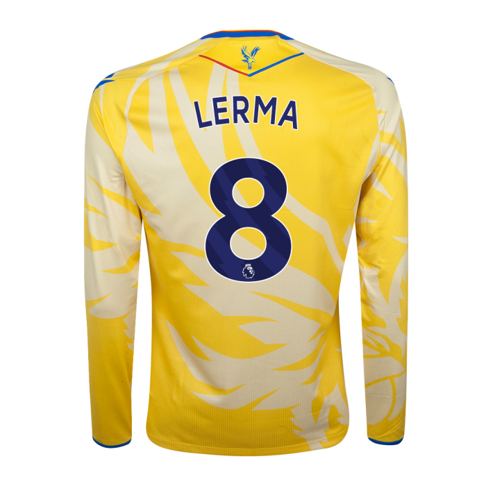 2425 eagle yellow long sleeved body fit shirt lerma 8 Collection - Crystal Palace Shirts