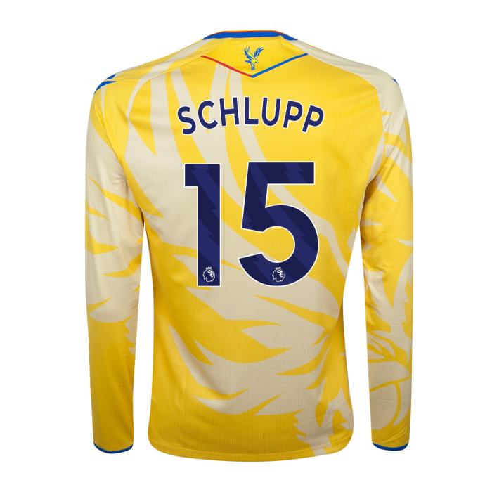 2425 eagle yellow long sleeved body fit shirt schlupp 15 Collection - Crystal Palace Shirts