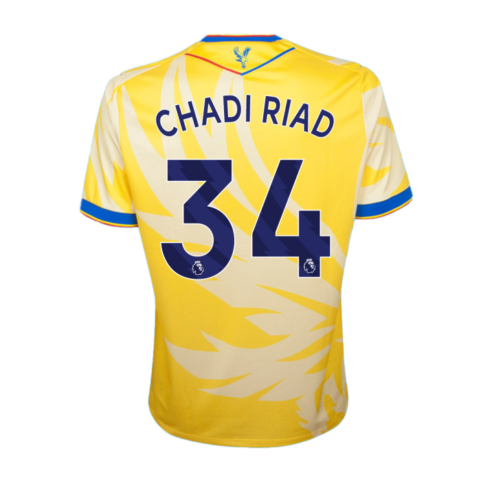 2425 eagle yellow shirt chadi riad 34 Collection - Crystal Palace Shirts