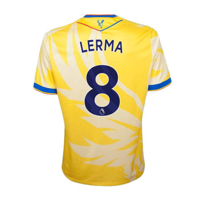 2425 eagle yellow shirt lerma 8 Collection - Crystal Palace Shirts