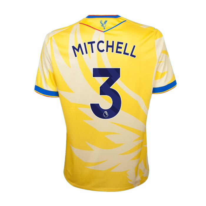 2425 eagle yellow shirt mitchell 3 Collection - Crystal Palace Shirts