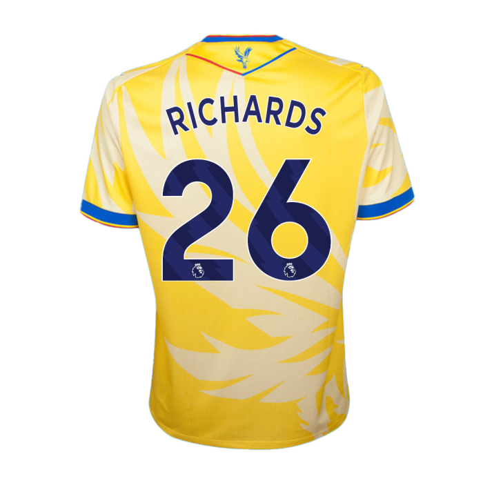 2425 eagle yellow shirt richards 26 Collection - Crystal Palace Shirts