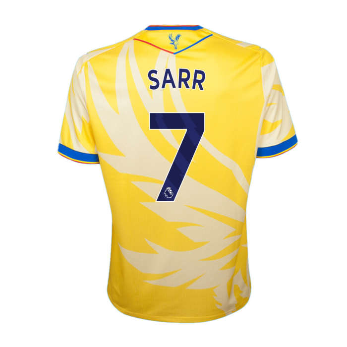 2425 eagle yellow shirt sarr 7 Collection - Crystal Palace Shirts