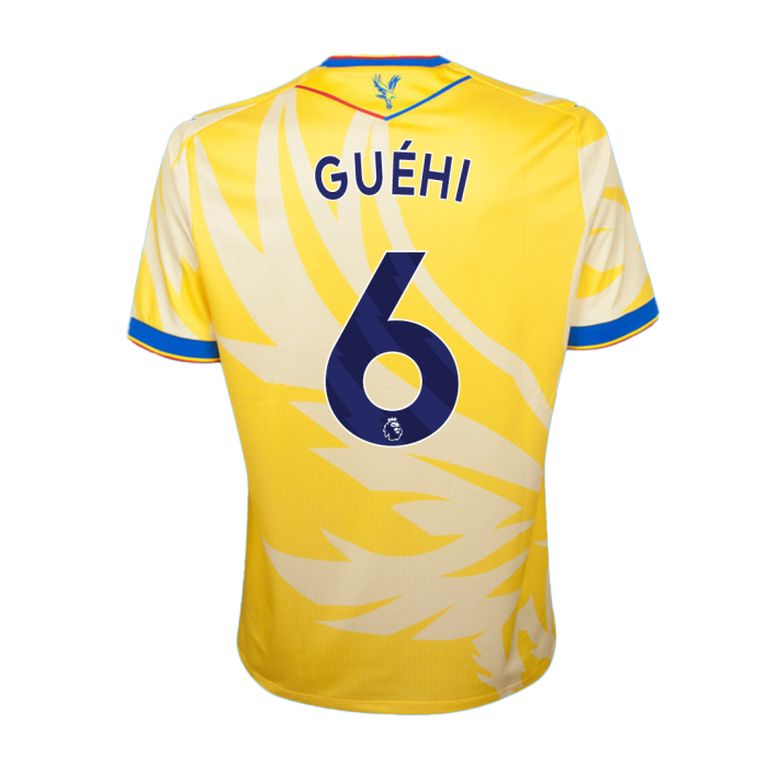 2425 eagle yellow shirt womens guehi 6 Collection - Crystal Palace Shirts