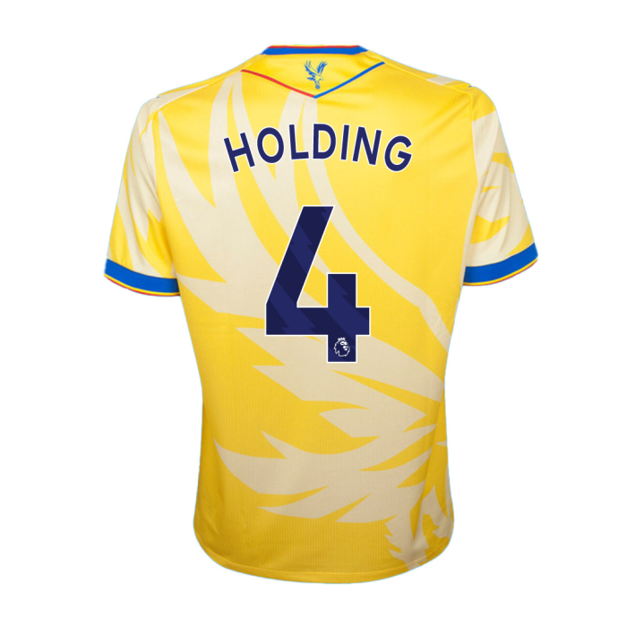2425 eagle yellow shirt womens holding 4 Collection - Crystal Palace Shirts