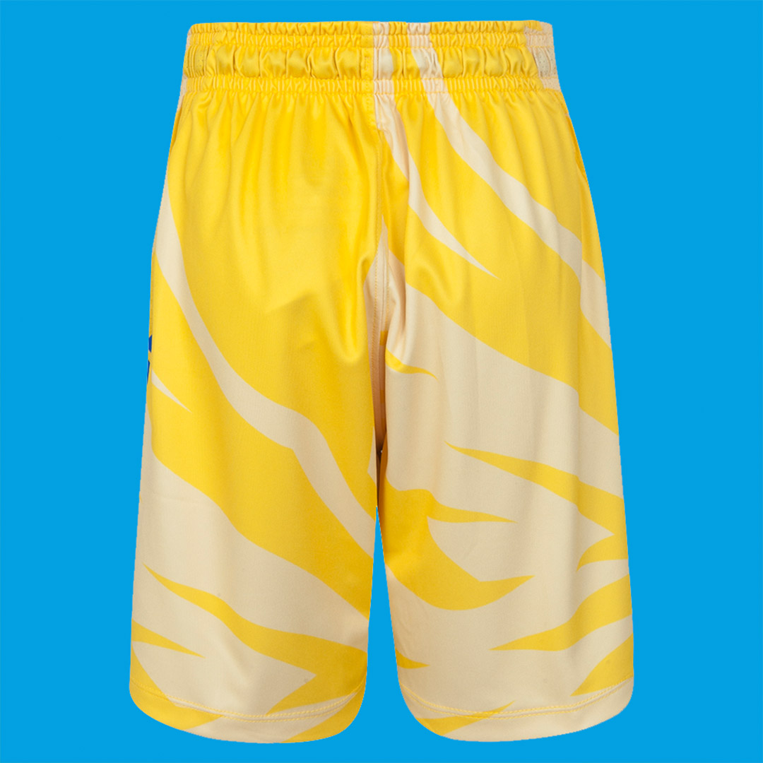 2425 eagle yellow shorts with custom printing Collection - Crystal Palace Shirts