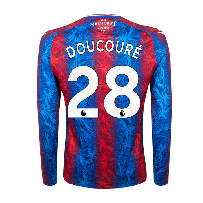 2425 home long sleeved body fit shirt doucoure 28 Collection - Crystal Palace Shirts