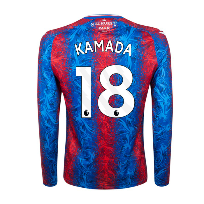 2425 home long sleeved body fit shirt kamada 18 Collection - Crystal Palace Shirts