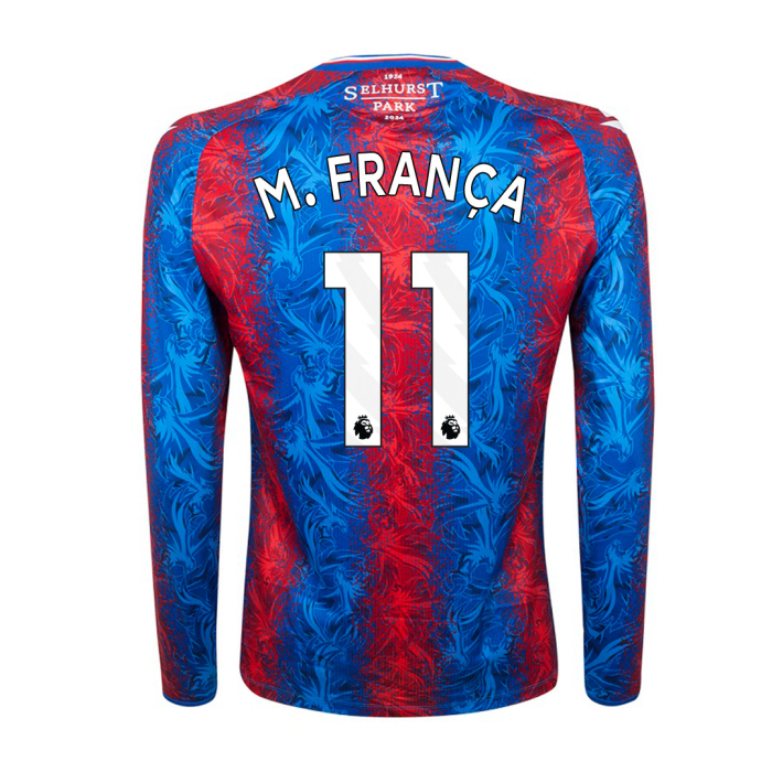 2425 home long sleeved body fit shirt m.franca 11 Collection - Crystal Palace Shirts