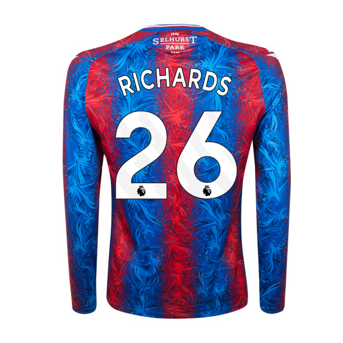 2425 home long sleeved body fit shirt richards 26 Collection - Crystal Palace Shirts