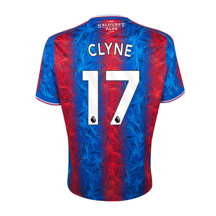 2425 home shirt clyne 17 Collection - Crystal Palace Shirts