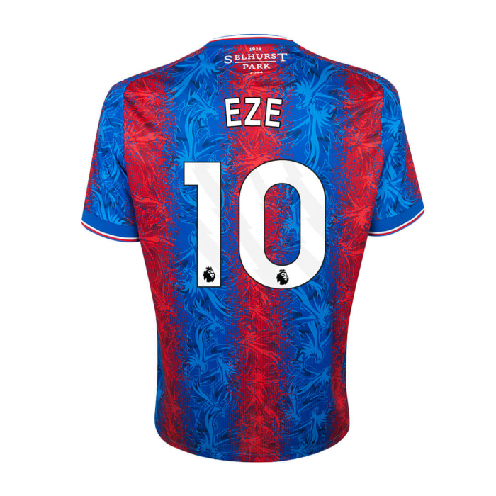 2425 home shirt eze 10 Collection - Crystal Palace Shirts