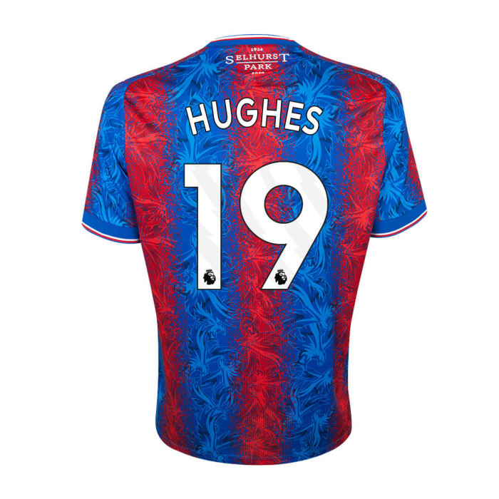 2425 home shirt hughes 19 Collection - Crystal Palace Shirts