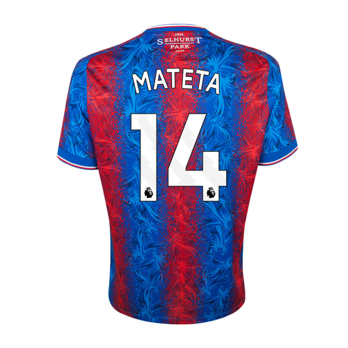 2425 home shirt mateta 14 Collection - Crystal Palace Shirts