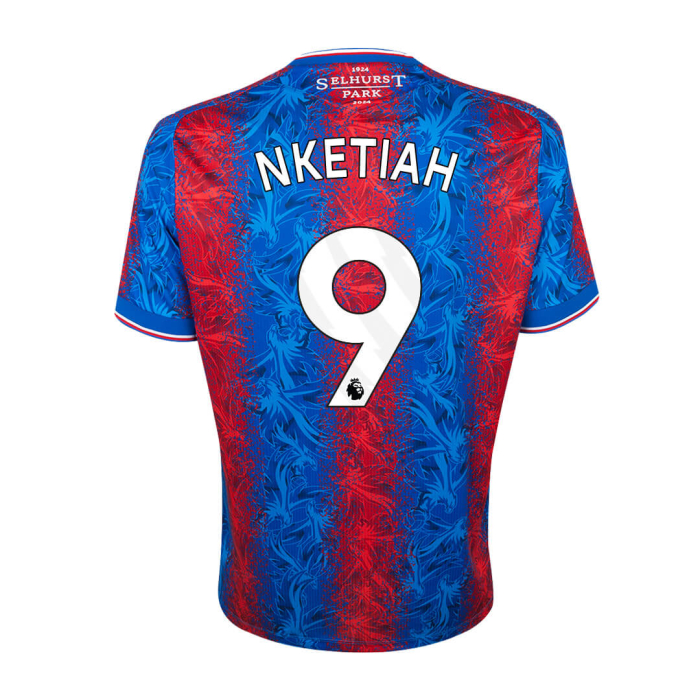 2425 home shirt nketiah 9 Collection - Crystal Palace Shirts