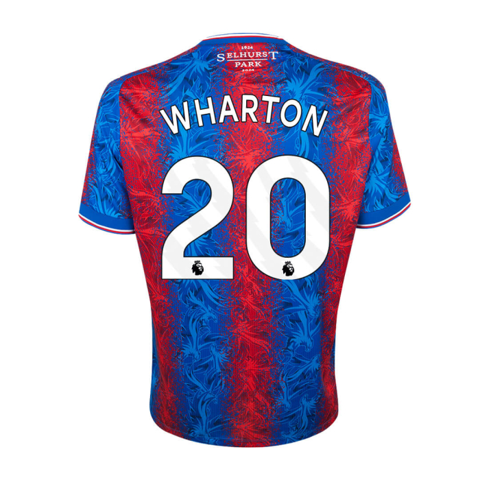 2425 home shirt wharton 20 Collection - Crystal Palace Shirts