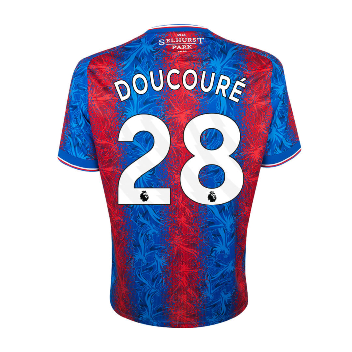 2425 home shirt womens doucoure 28 Collection - Crystal Palace Shirts