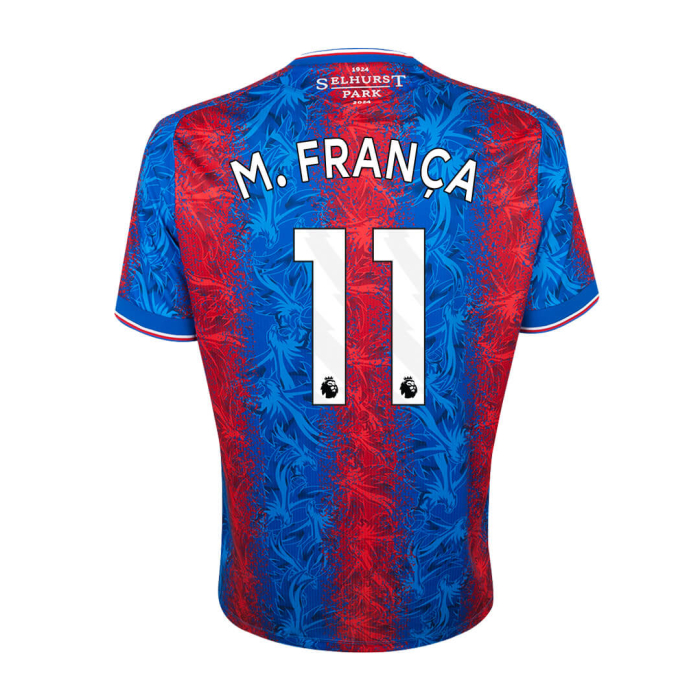 2425 home shirt womens m.franca 11 Collection - Crystal Palace Shirts