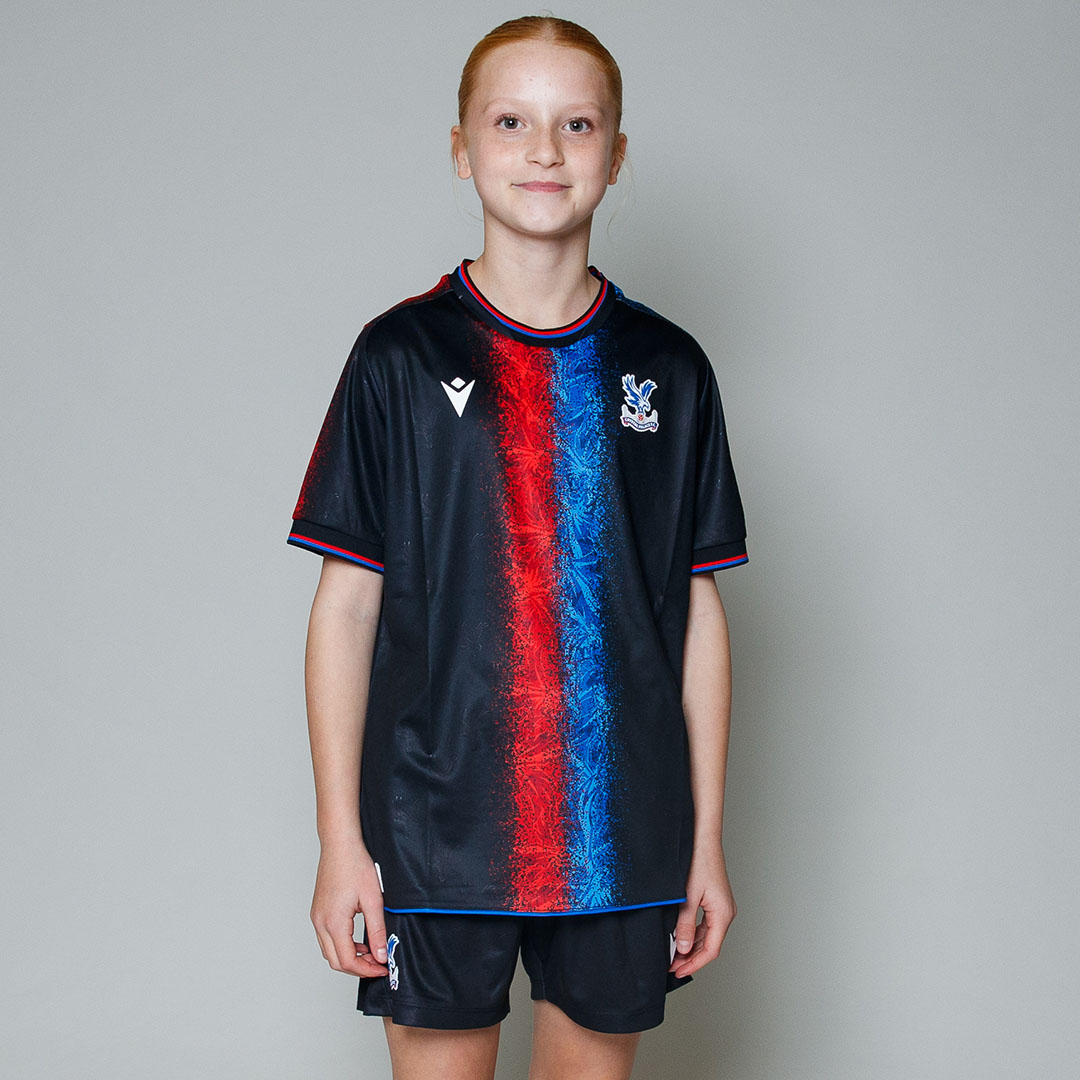 2425 eagle black shirt junior with custom printing Collection - Crystal Palace Shirts