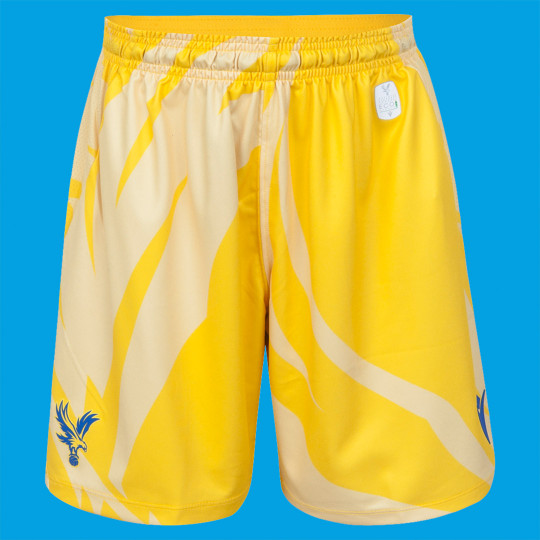 2425 eagle yellow shorts junior with custom printing Collection - Crystal Palace Shirts
