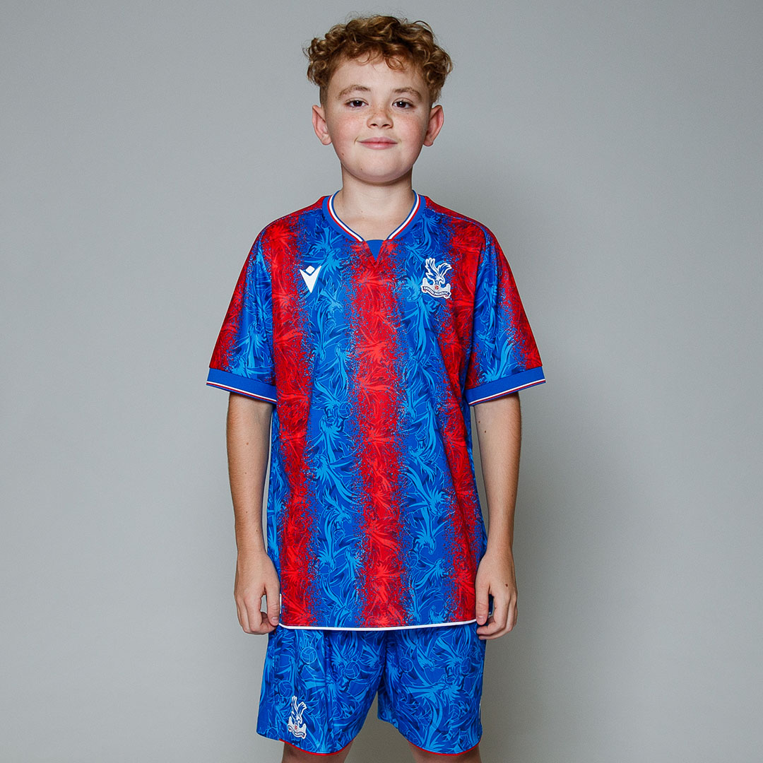 2425 home shirt junior with custom printing Collection - Crystal Palace Shirts