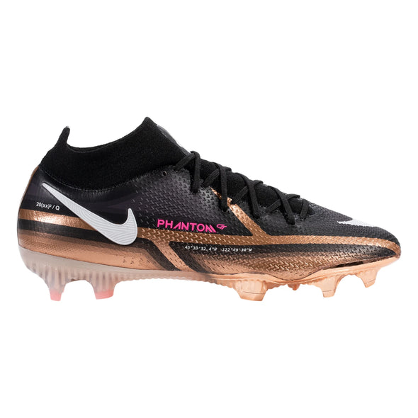 nike phantom gt2 elite q df fg firm ground soccer cleat – metallic copper Collection - Crystal Palace Shirts