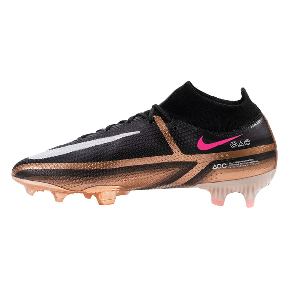 nike phantom gt2 elite q df fg firm ground soccer cleat – metallic copper Collection - Crystal Palace Shirts